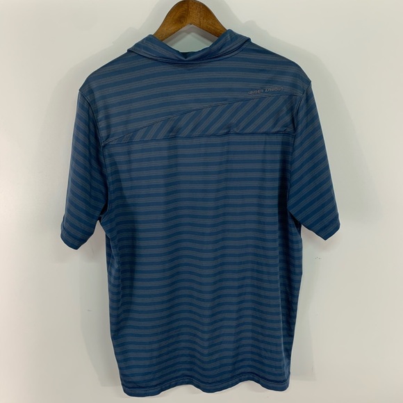 Under Armour Heatgear Striped Polo - Picture 2 of 3